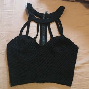 Silence + Noise bustier top